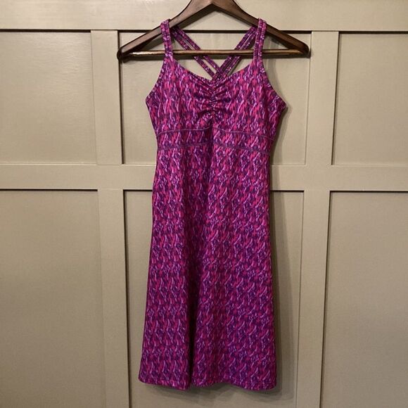 MARMOT Taryn Strappy Back Breathable Sporty Jersey-Knit Dress Size Small - Picture 5 of 7